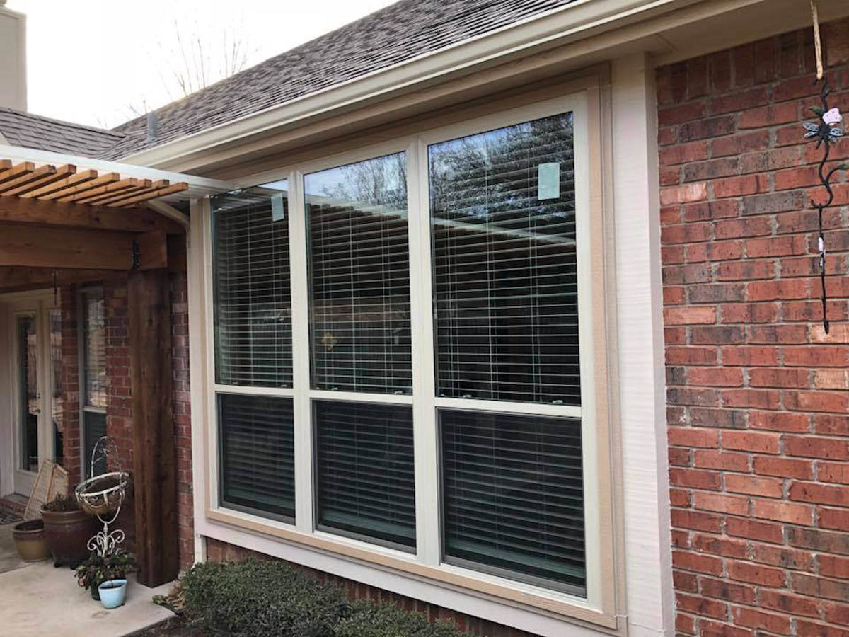 Energy Efficient Windows in Brick Home